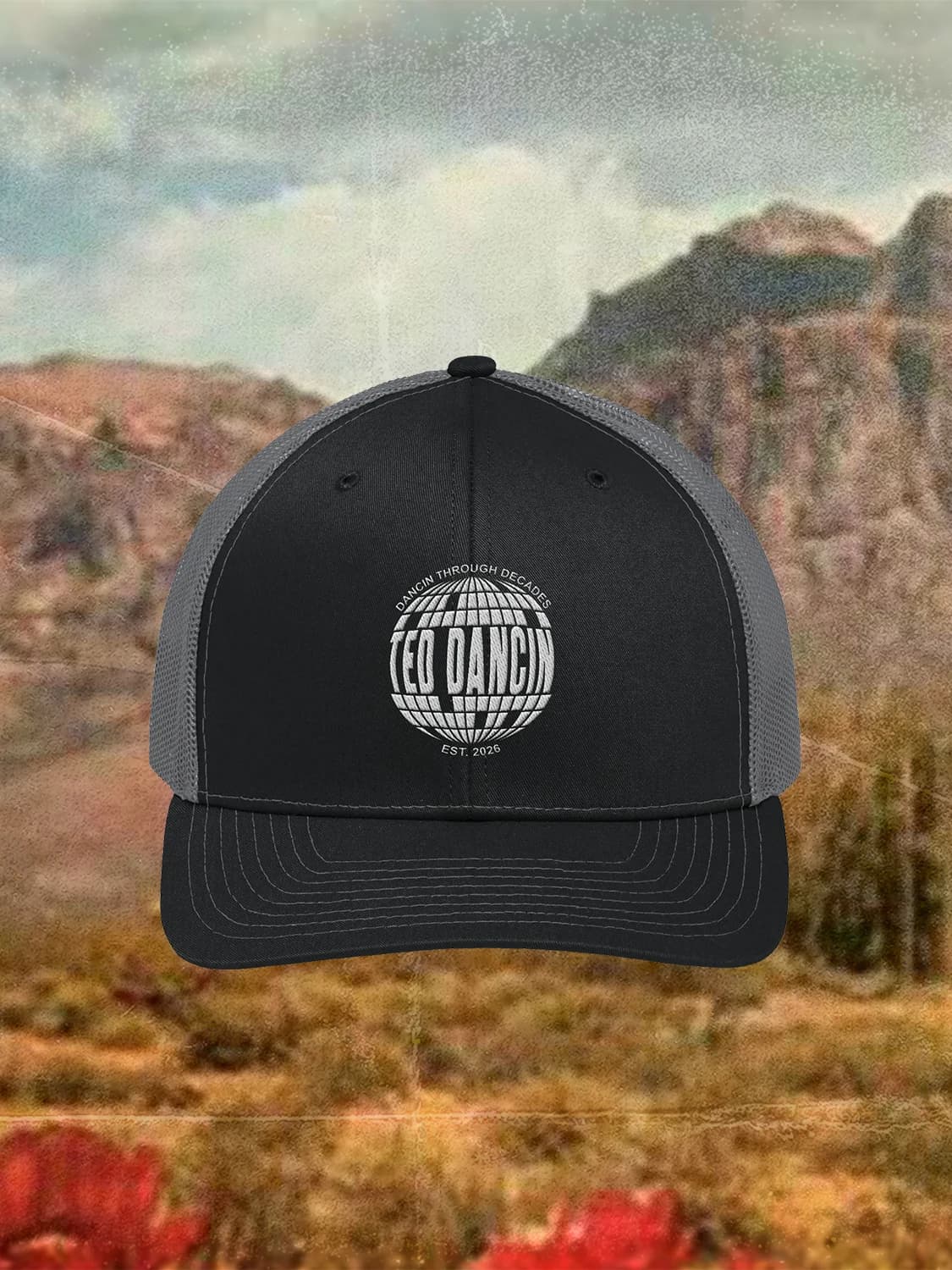Ted Dancin Disco Ball Trucker Hat